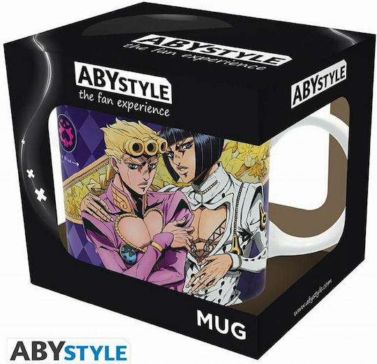 Abysse Jojo's Bizarre Adventure - Giorno and Bruno Mug Ceramic Multicolored 320ml