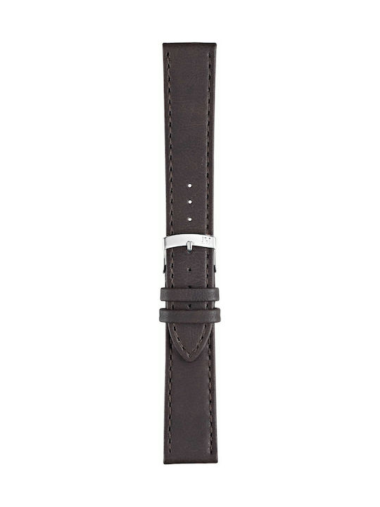 Morellato Abete Leather Strap Brown 20mm