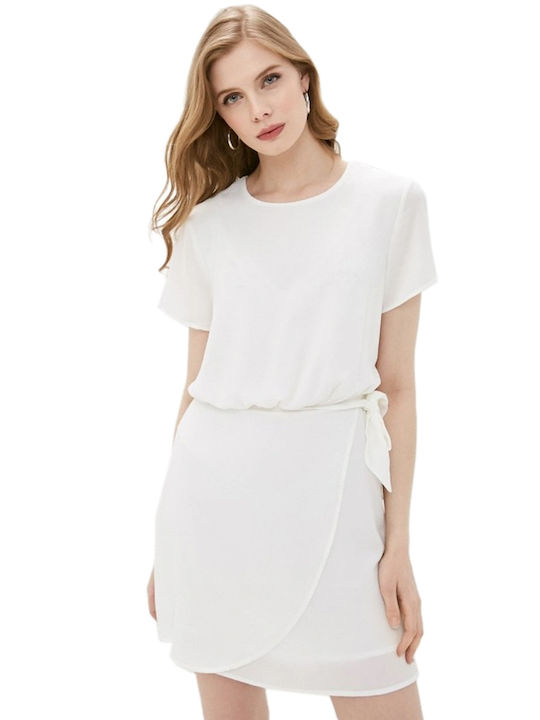 Pepe Jeans Midori Sommer Mini Kleid Mousse