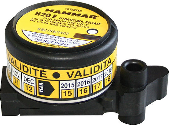 Lalizas MCA&USCG Approved Solas Hydrostatischer Mechanismus H20 für EPIRB 71687