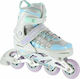 Nils NA1186 Inline Αυξομειούμενα Rollers Γκρι Παιδικά