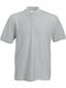 Fruit of the Loom 65/35 Heavy Ανδρικό Διαφημιστικό T-shirt Κοντομάνικο Heather Grey