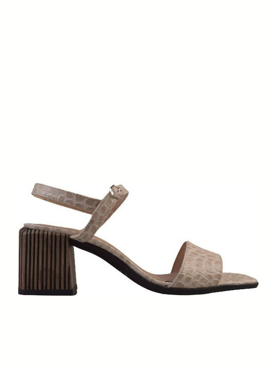 Sandalen Beige