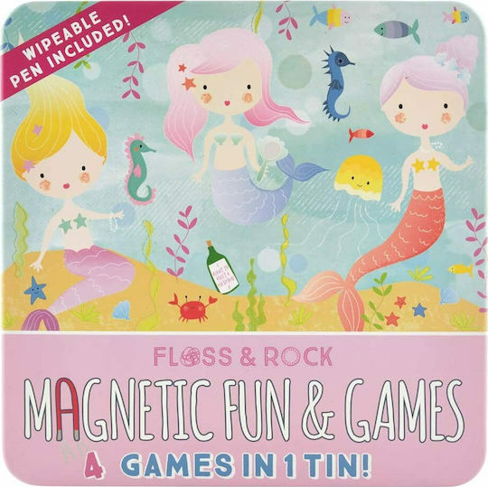 Floss & Rock Magnetic Construction Toy Mermaid 4 in 1 for Children 3++ Years