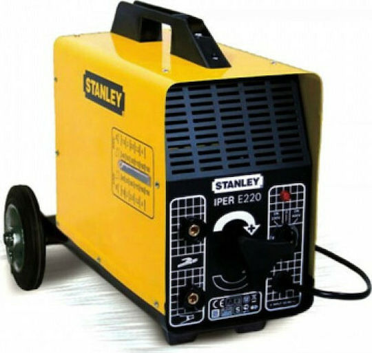 Stanley IPER E220 Електрожен ММА с Максимален Ток на Заваряване 190Спецификация и Работен Цикъл 15%