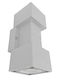Arapidis Wall-Mounted Outdoor Ceiling Light GU10 IP65 Double Beam 17x7εκ.