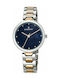 Watch with Blue Metal Bracelet RA443203