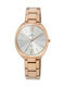 Uhr mit Rose Gold Metallarmband RA420203