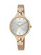 Watch with Pink Gold Metal Bracelet RA423203