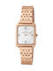 Uhr mit Rose Gold Metallarmband RA471202