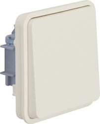 Hager Cubyko Complete Wall Push Staircase Butto...