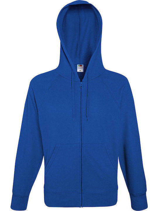 Fruit of the Loom Lightweight Werbe-Hoodie Royal