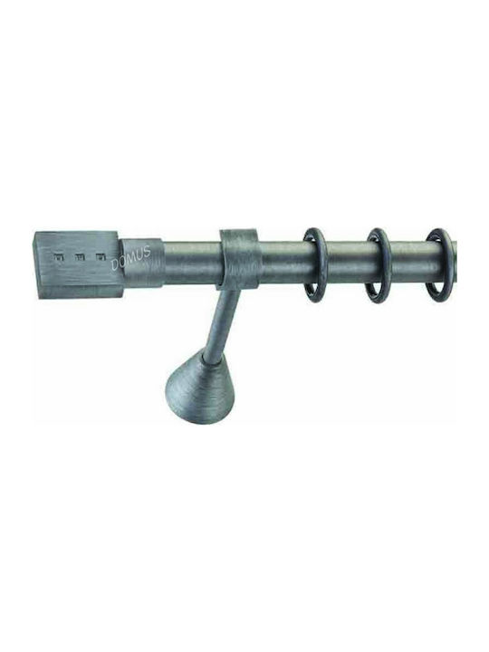 Enis by Domus Metallic Curtain Pole India Doubl...