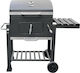 Kaiser Inova Deluxe Μαντεμένια Charcoal Grill with Wheels and Side Surface 57x41.7cm