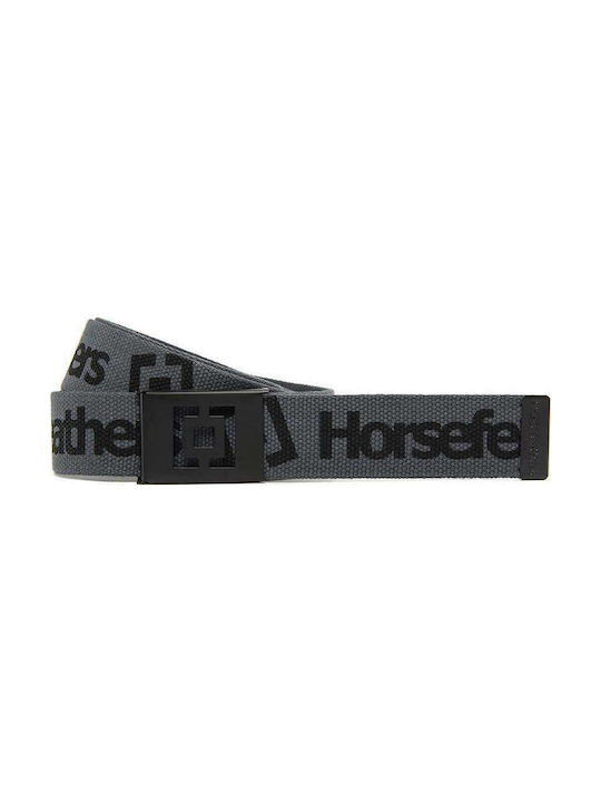 Horsefeathers Idol Men's Fabric Webbing Belt Belt Gray