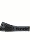 Idol Men's Fabric Webbing Belt Belt Gray