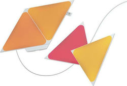 Nanoleaf Decorative Lighting Shapes Triangles LED RGB Hexagon 4 Pieces