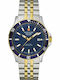 Swiss Alpine Military by Grovana Ανδρικό Ρολόι 42mm Μπαταρίας με Ασημί Μεταλλικό Μπρασελέ