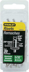 Stanley Πριτσίνια Αλουμινίου M3x3mm 25τμχ Stanley Πριτσίνια Αλουμινίου M3x3mm 25τμχ