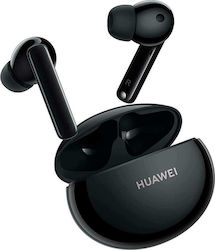 Huawei FreeBuds 4i Bluetooth Handsfree Ακουστικά με Θήκη Φόρτισης Μαύρα