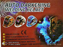 WME Electronic Welding Helmet with Optical Field 90x41mm