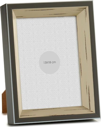 Gift Decor Κορνίζα με Μαύρο Πλαίσιο Ξύλινη 13x18