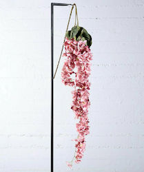 Artificial Decorative Branch Chinese Wisteria Pink Space Style Concept