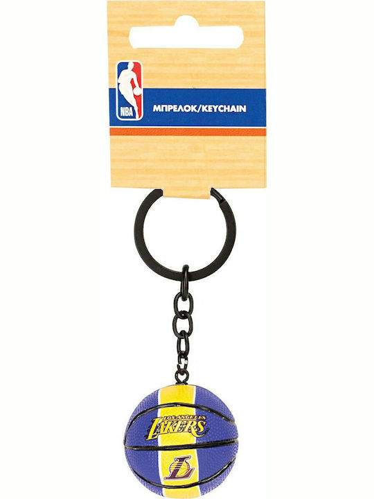 Back Me Up Μπρελόκ NBA Lakers Μεταλλικό Ομάδας ...