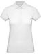 B&C Inspire Women's Short Sleeve Promotional Blouse White