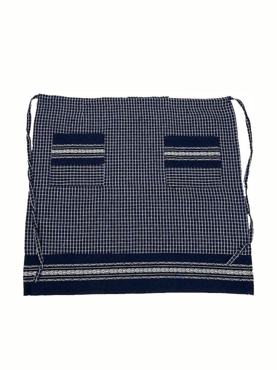 Linea Home Amari Apron Blue 80x60cm