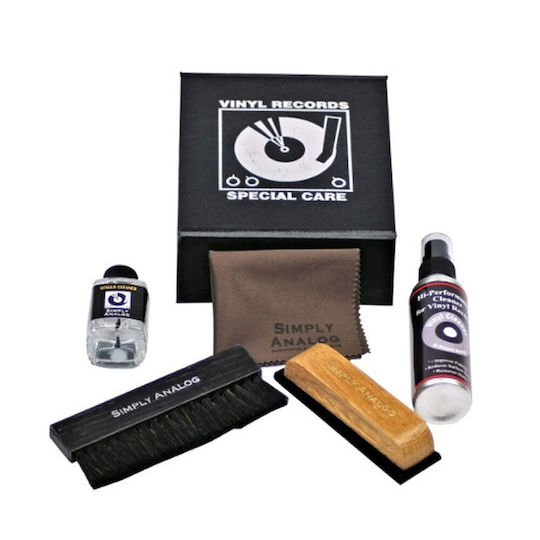 Simply Analog Delux Cleaning Boxset Cleaning Set Black