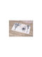 Aria Trade Non-Slip Bath Mat Microfiber Django 7701L60 Ecru 45x75cm