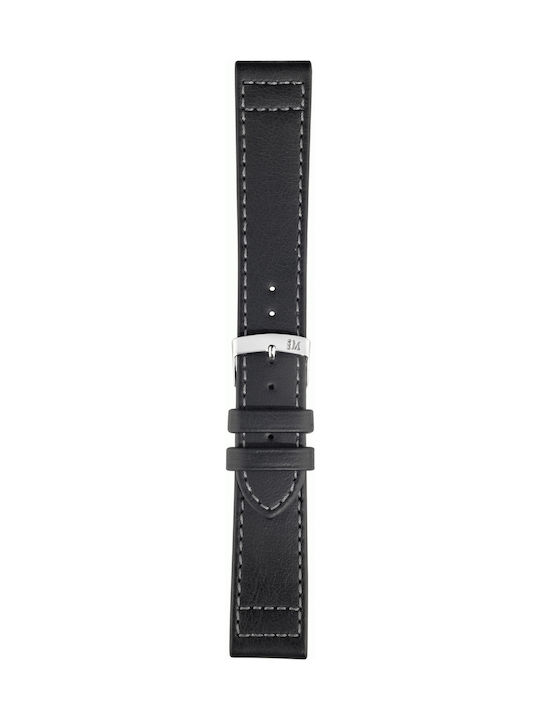 Morellato Ginepro Leather Strap Black 24mm