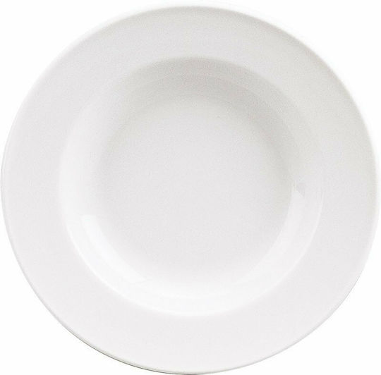 Schonwald Plate Soup made of Porcelain White with Diameter 23cm