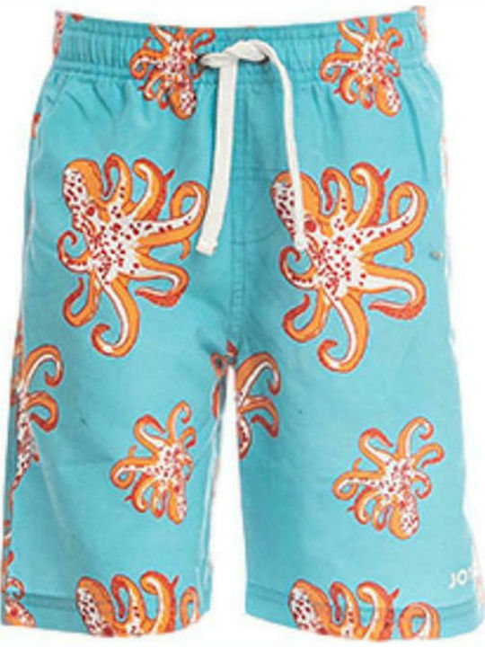 Joyce Kids Swimwear Swim Shorts “Octopus" Light Blue