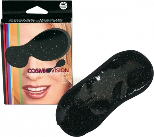 Nanma Cosmic Vision Comfortable Padded Mask BDSM Μάσκα σε Μαύρο Χρώμα