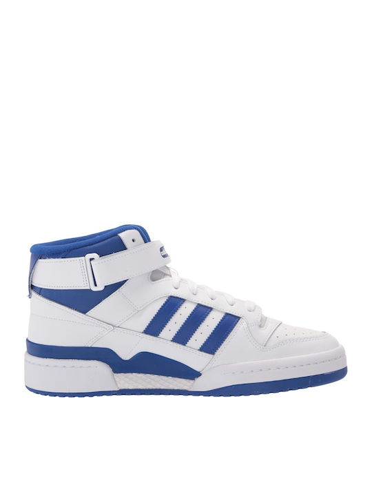 Forum Mid Маратонки Cloud White / Royal Blue