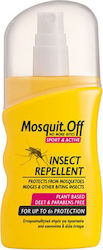 My Sun Care Mosquit.Off Insect Repellent Sport & Active Εντομοαπωθητικό Spray Κατάλληλο για Παιδιά 100ml