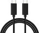 iNOS USB 3.0 Cable USB-C Male - USB-C 60W Black 2m