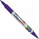 Artline 041Τ Permanent Marker 1mm Purple