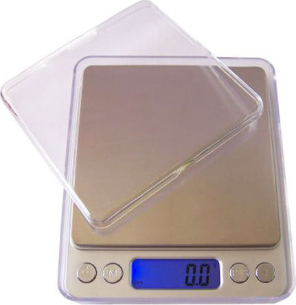 Digital Table Top Scale 2794 Ψηφιακή Ζυγαριά Κουζίνας έως 0.5kg Χρυσή