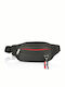 Herren Bum Bag Taille Schwarz