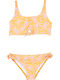 Billabong Letting Go Kinder Badeanzug Bikini Orange