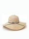 Fragola Women' Wicker Hat Floppy Beige
