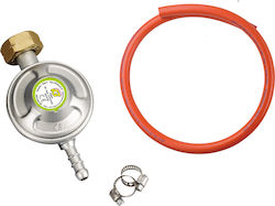 Kaiser Medium Pressure Set Gas Hose & Regulator 1.5 kg/h 8mm/1m