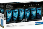 Game of Thrones Panorama Faces Puzzle 2D 1000 Pieces