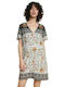 Baltimore Summer Mini T-Shirt Dress Floral