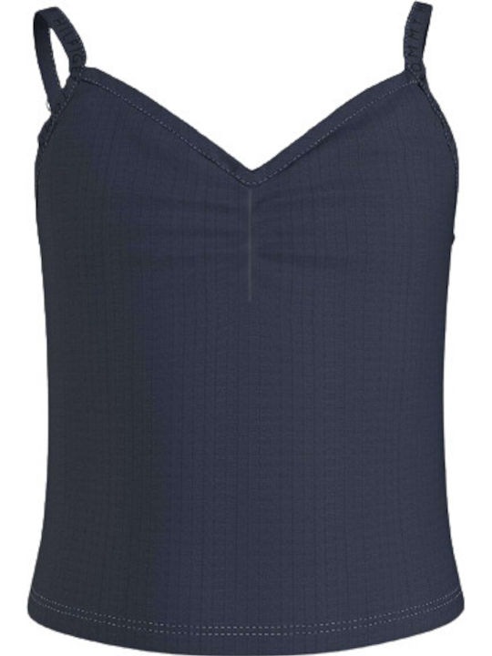 Tommy Hilfiger Kids Blouse Sleeveless Navy Blue