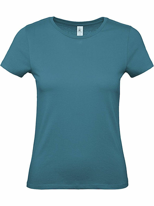 B&C E150 Tricou Promoțional pentru Femei Diva Blue