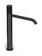 Eurorama Eletta Tecno Inox Tall Sink Faucet Black Matt